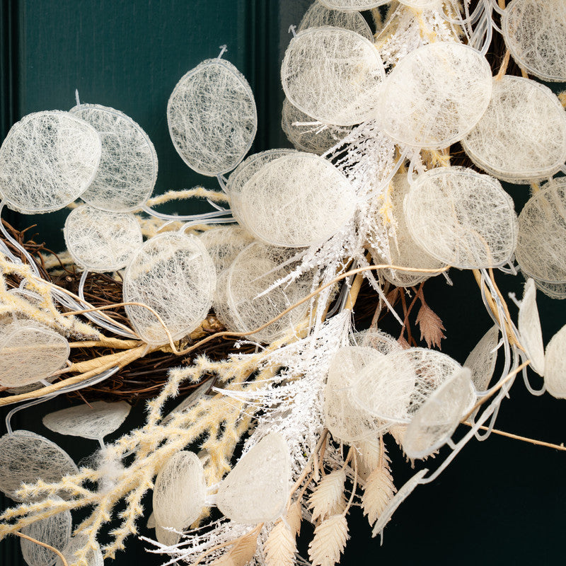 Cream Eucalyptus Wreath 60cm